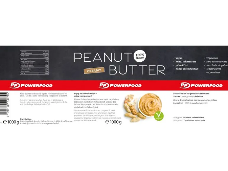 PowerFood Erdnussbutter 1 kg