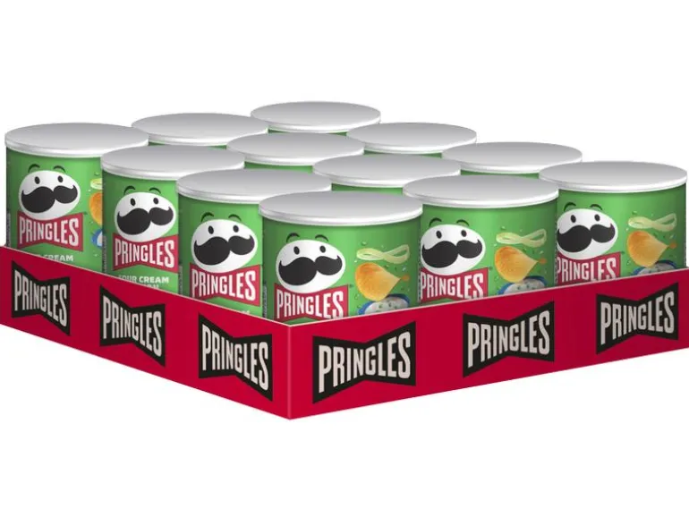 Pringles Chips Sour Cream & Onion 12 x 40 g