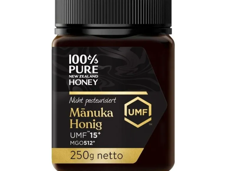 100% Pure New Zealand Honey MGO 512+ Manuka Honig UMF 15+ 250 g