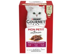 Purina Gourmet Nassfutter Mon Petit Intense Fleisch 6 x 50 g