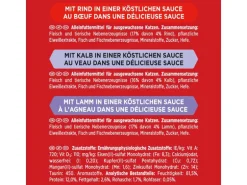 Purina Gourmet Nassfutter Mon Petit Intense Fleisch 6 x 50 g