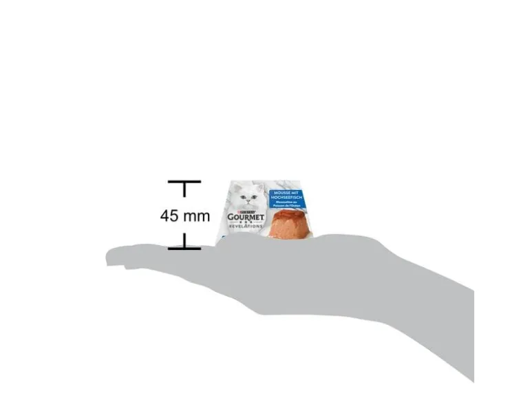 Purina Gourmet Nassfutter Revelations Mousse Hochseefisch 4 x 57g