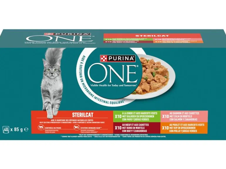 Purina ONE Nassfutter One Sterilcat Katzen Nassfutter