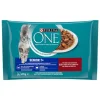 Purina ONE Nassfutter Senior Rind, 4 x 85 g