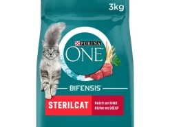 Purina ONE Trockenfutter Sterilcat Rind 3 kg
