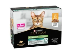 Purina Pro Plan Nassfutter Sterilised Poulet, 10 x 85 g