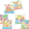 Quercetti Mosaik-Steckspiel PlayEco+ Jumbo Peggy (41 Teile)