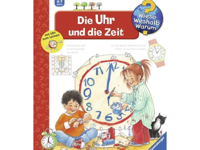 Ravensburger Kinder-Sachbuch WWW Die Uhr und die Zeit