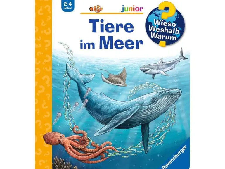 Ravensburger Kinder-Sachbuch WWW Tiere im Meer