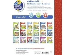 Ravensburger Kinder-Sachbuch WWW aktiv-Heft – Fahrzeuge auf der Baustelle