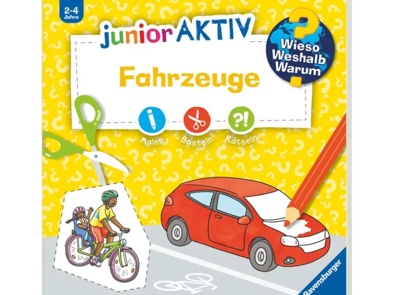 Ravensburger Kinder-Sachbuch WWW junior AKTIV: Fahrzeuge