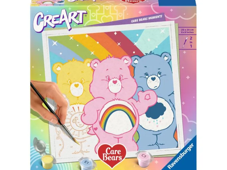 Ravensburger Malen nach Zahlen CreArt, Trend – Care Bears