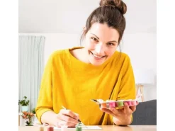 Ravensburger Malen nach Zahlen CreArt, Adults Trend – Goldene Muse