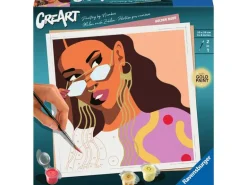 Ravensburger Malen nach Zahlen CreArt, Adults Trend – Goldene Muse