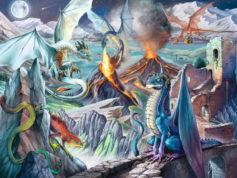 Ravensburger Puzzle Die Drachenwächter