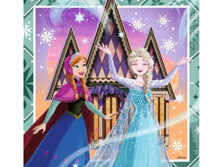 Ravensburger Puzzle Disney Die Eiskönigin 3 x 49