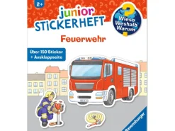 Ravensburger Stickerheft Wieso? Weshalb? Warum? Junior Feuerwehr