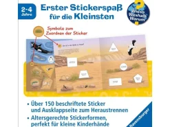 Ravensburger Wieso? Weshalb? Warum? junior Stickerheft – Tiere der Welt