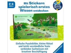 Ravensburger Wieso? Weshalb? Warum? junior Stickerheft – Tiere der Welt