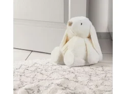 relaxdays Türstopper Hase Stoff Creme