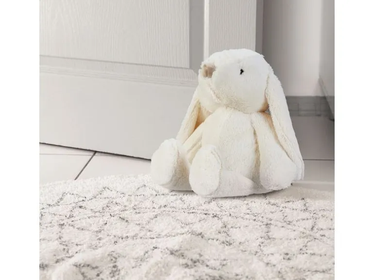 relaxdays Türstopper Hase Stoff Creme