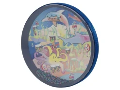 Remo Ocean Disk 8" x 1", mit Meeresmotiven und bunten Perlen