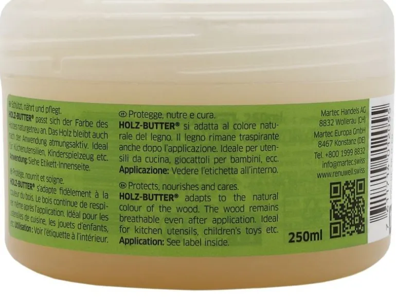 Renuwell Holz-Butter Dose 250 ml
