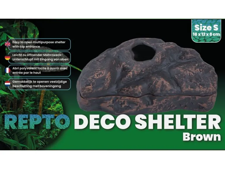 Repto Deco Shelter Braun S