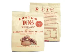 Rhythm 108 Guetzli Swiss Vegan Hazelnut Chocolate Praline Biscuit 135 g