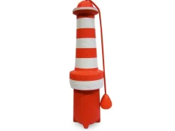 Rogz Schwimmspielzeug Lighthouse Rot-Weiss
