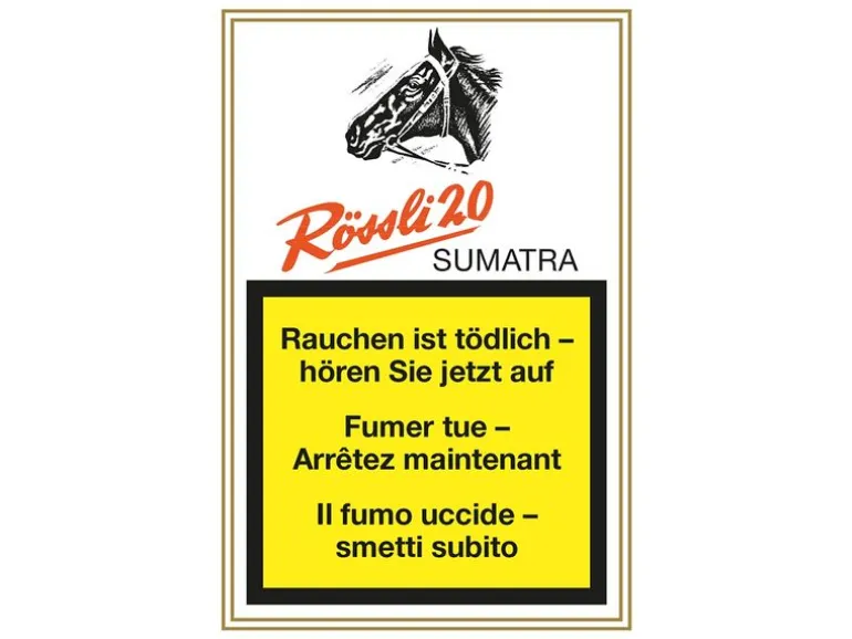 Rössli Sumatra 20 Stumpen