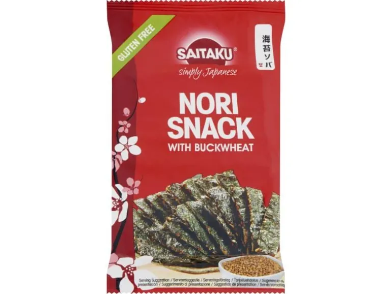 Saitaku Nori Snack with Buckwheat 20 g