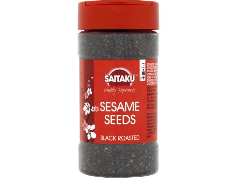 Saitaku Sesame Seeds Black Roasted 95 g