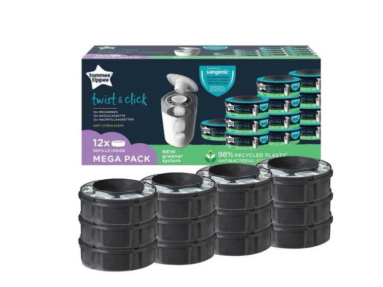 Sangenic Nachfüllkassette Twist & Click 12 Stück