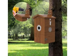 Sanilu Vogel Nistkasten mit Kamera