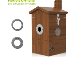 Sanilu Vogel Nistkasten mit Kamera