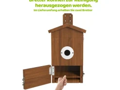 Sanilu Vogel Nistkasten mit Kamera