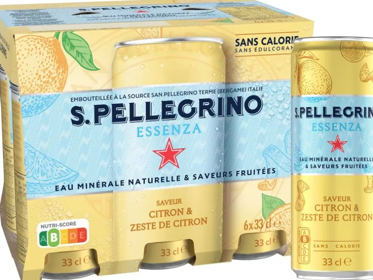 San Pellegrino Essenza Lemon & Lemon Zest 6 x 0.33 l