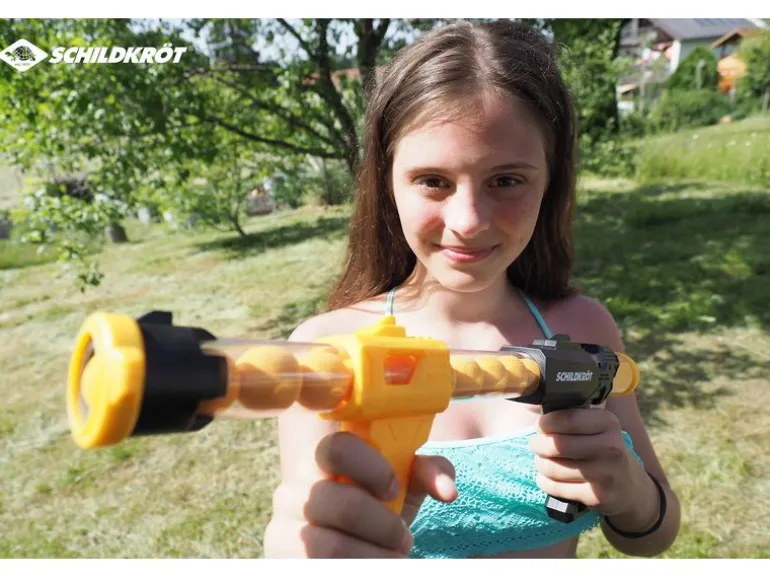 Schildkröt Funsports Schildkröt Fire Blaster Set Schaumkugel-Popperpistolen