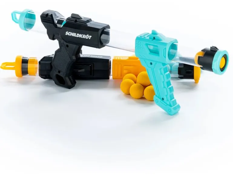 Schildkröt Funsports Schildkröt Fire Blaster Set Schaumkugel-Popperpistolen