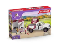 Schleich Spielfigurenset Horse Club Mobile Tierärztin mit Anhänger