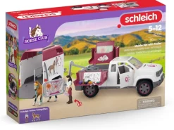 Schleich Spielfigurenset Horse Club Mobile Tierärztin mit Anhänger