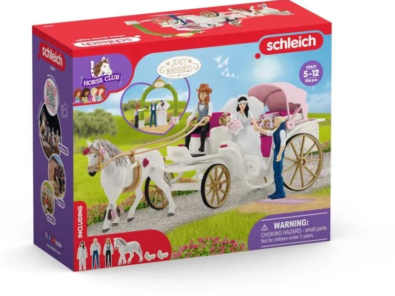 Schleich Spielfigurenset Horse Club Hochzeitskutsche