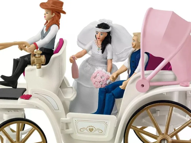 Schleich Spielfigurenset Horse Club Hochzeitskutsche