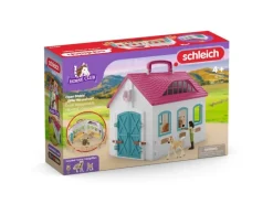 Schleich Spielfigurenset Horse Club Offenstall Kleines Hufeisen