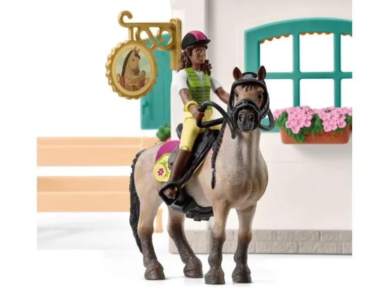 Schleich Spielfigurenset Horse Club Sattelkammer