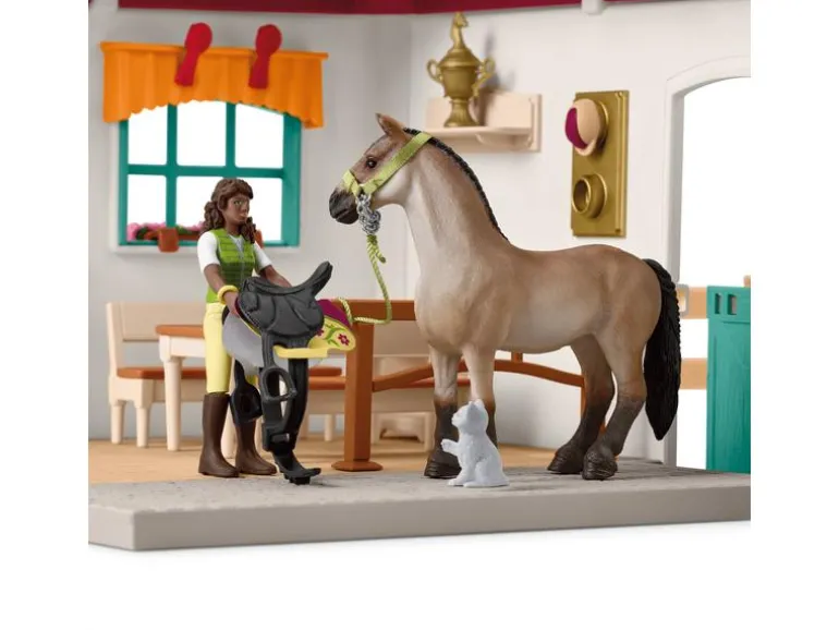 Schleich Spielfigurenset Horse Club Sattelkammer