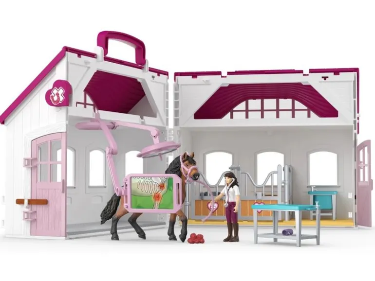 Schleich Spielfigurenset Pferdeklinik Heilende Hufe