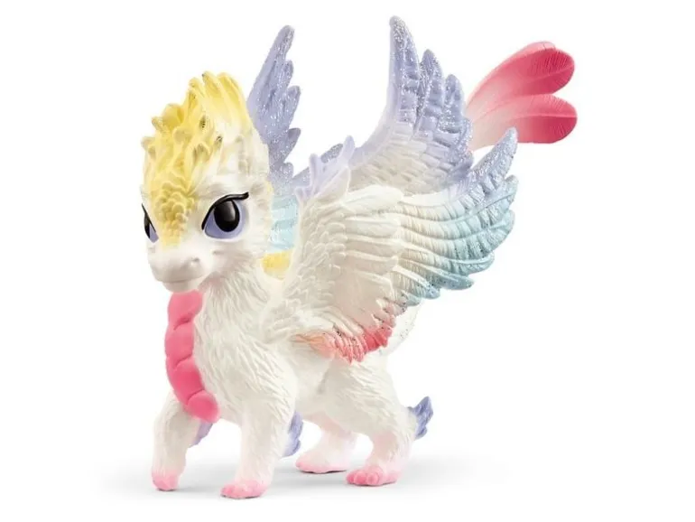 Schleich Spielzeugfigur Bayala Regenbogen Babydrache