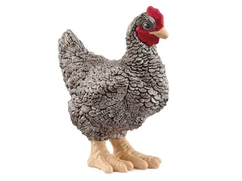 Schleich Spielzeugfigur Farm World Plymouth Rock Huhn